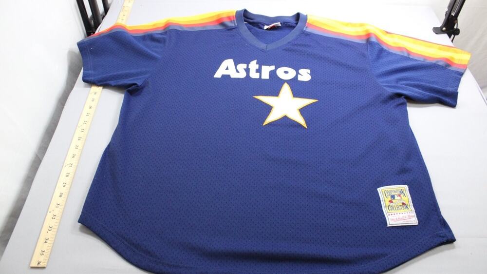 Mitchell & Ness Astros Baseball Jersey Nolan Ryan Houston 1980s 2XL